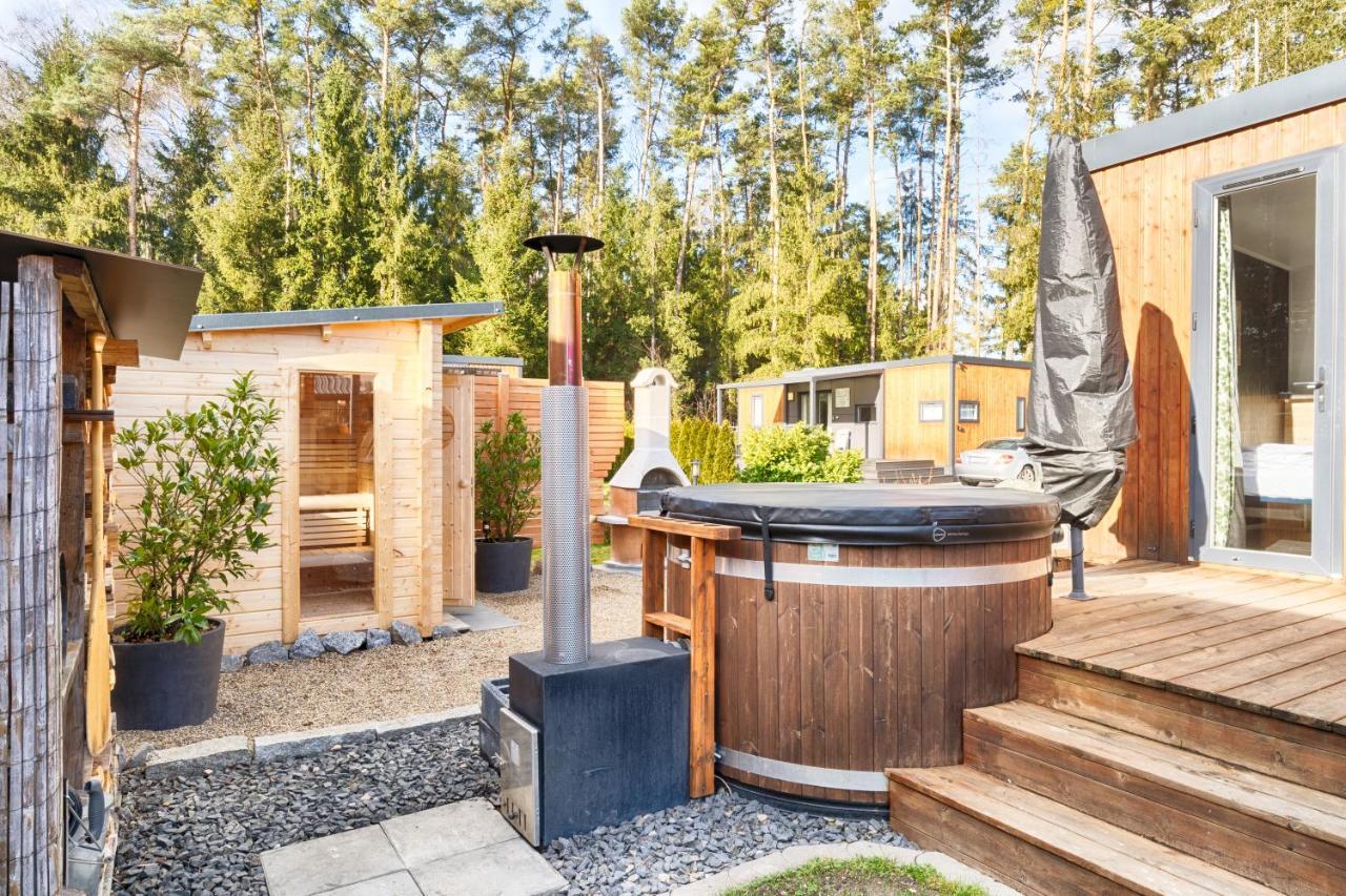 Mobilheim Am Murner See - Private Sauna + Privater Badezuber Wackersdorf Exteriér fotografie